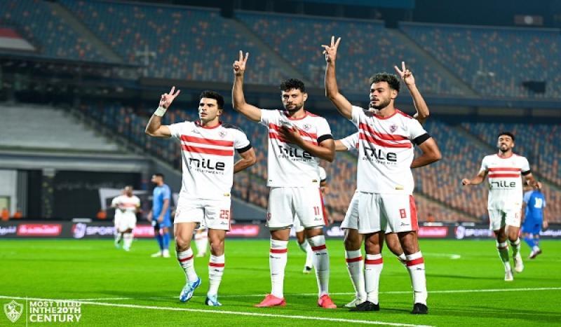 الزمالك يستعد لمواجهة بيراميدز في نصف نهائي كأس مصر اليوم