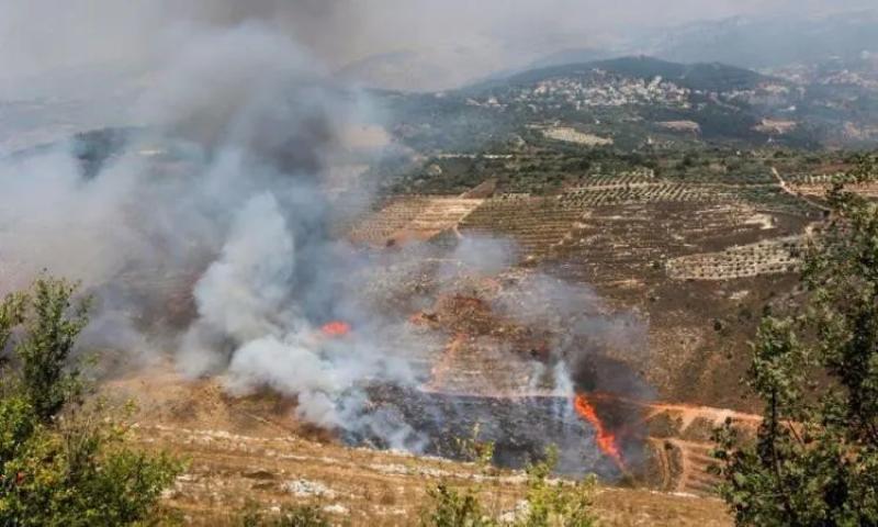 قصف اسرائيل لجنوب لبنان