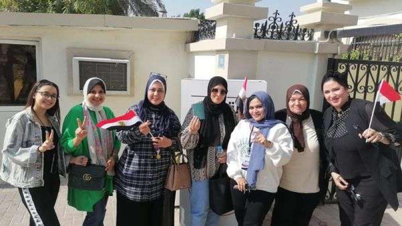 تفاصيل اليوم الثالث من تصويت المصريين في الانتخابات الرئاسية بالأردن