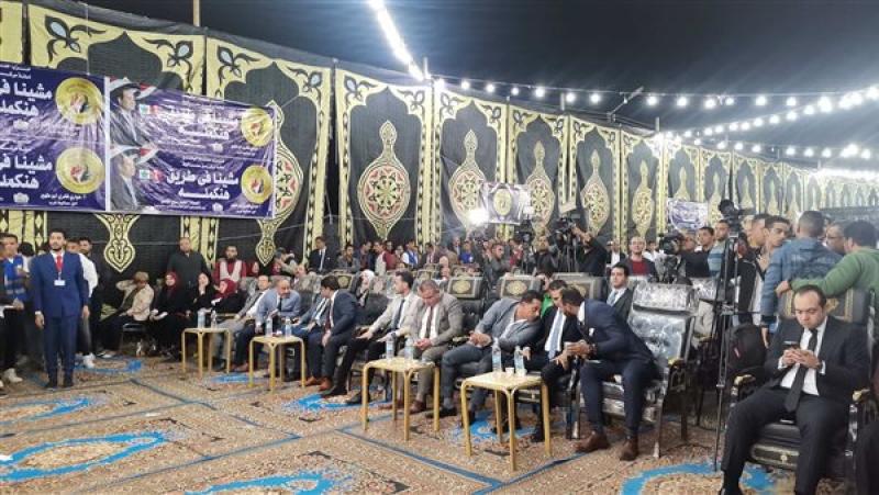 مؤتمر جماهيري لـ حماة الوطن  دعمًا للمرشح عبد الفتاح السيسي بالفيوم (فيديو)