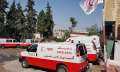 الهلال الأحمر الفلسطيني: سيارات الإسعاف...
