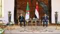 الرئيس الجزائري مهنئا السيسي: انتخابكم...