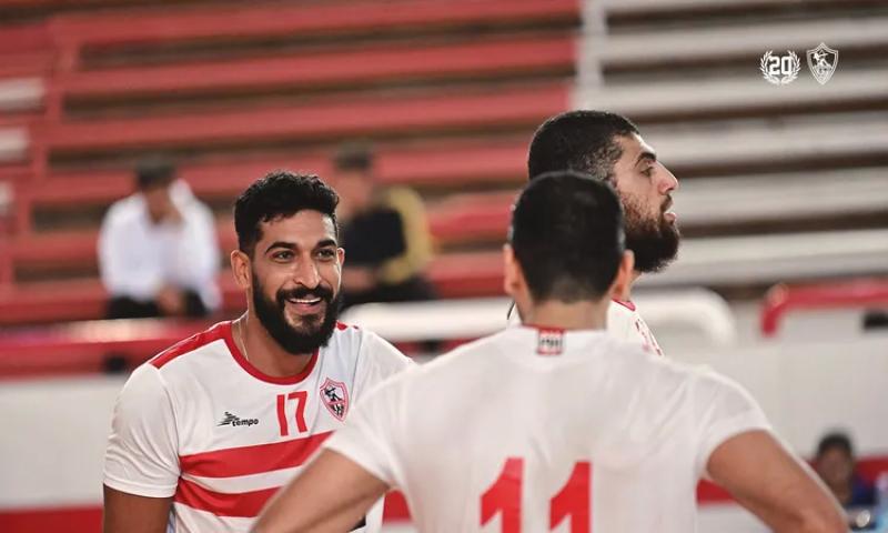 طائرة الزمالك يفوز على طلائع الجيش 3-1 فى بطولة الدوري