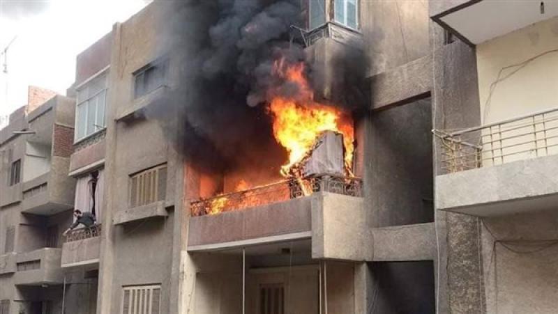 النيابة تستعلم عن صحة شخص أصيب في حريق شقة سكنية بفيصل
