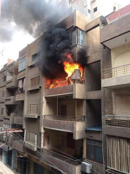 دون خسائر في الأرواح.. السيطرة على حريق شقة سكنية فى فيصل