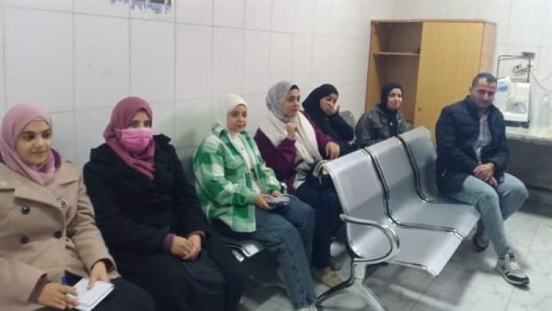 بحضور ممرضين وإداريين، توعية في مجال السلامة والصحة المهنية بصحة شمال سيناء