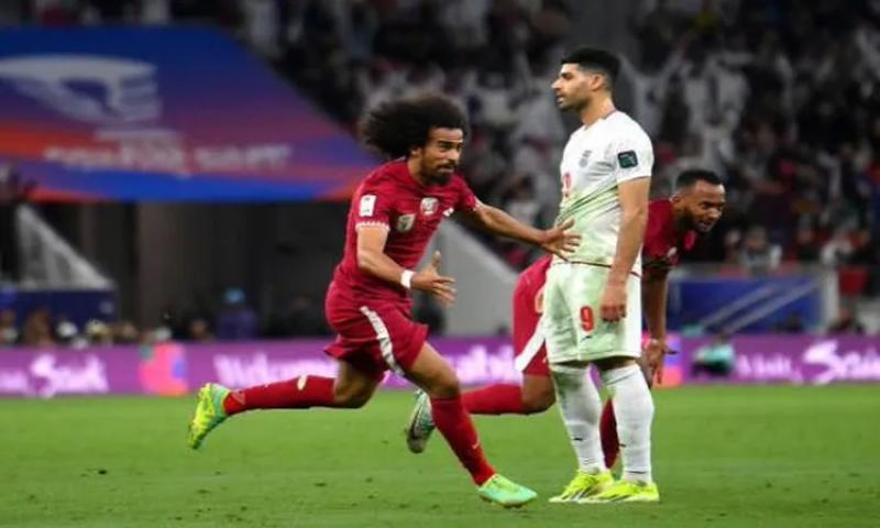 قطر تفوز على آيران بثلاثية وتضرب موعدًا مع الأردن في نهائي كأس آسيا 2023