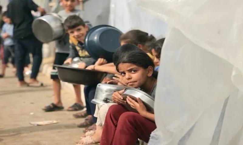 المكتب الإعلامي الحكومي بغزة يحذر من مجاعة تودي بحياة 700 ألف شخص في غزة