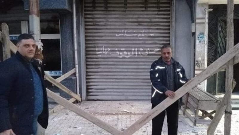 إنقاذ سكان عمارة بعد انهيار سقف شقة بالعمرانية